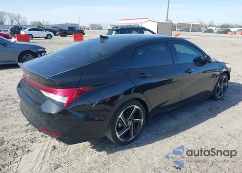 2023 Hyundai Elantra N Line from USA, damaged, VIN KMHLR4AF9PU609633